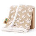 LE SURE Waterproof Dog Blankets for Small Dogs Cute Cozy 3D Jacquard,25x35