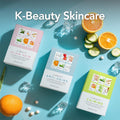K-Beauty Facial Skincare Natural Beauty 12 Piece Multi-Pack Face Sheet Masks Balanced Skin Care Made In South Korea (Anti-Aging (Aloe Vera, Pearl, Collagen, Strawberry, Vitamin-C))