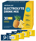 Venture Pal High Sodium Sugar Free Electrolytes Powder Packet, Zero Calories Hydration Packets with Vitamin, Sodium, Potassium & Magnesium, Electrolyte Drink Mix, Vegan, Keto Friendly, 16 Count
