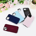 Polka Dot Pattern Phone Case for iPhone 13/14 6.1", Wine