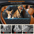 URPOWER Hard Bottom Dog Car Seat Cover, Back Seat Extender for Cars & SUVs