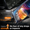 TOCOL for iPhone 15 Pro Screen Protector, Easy Installation