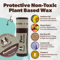Natural Dog Company Paw Soother Dog Paw Balm, 2 oz Stick | Moisturizes Dry Cracked Paws, Coconut Oil & Calendula, For Walks, Hot Pavement, Beach, Hiking, Daily Paw Care
