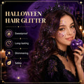 Halloween Body Glitter Stick for Face and Hair, Bat Cross Ghosts Sequins