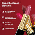 REVLON Super Lustrous Lipstick Gift Set, 5-Piece | 5-piece lipstick gift set. Creamy formula for soft, fuller-looking lips with a moisturized feel.