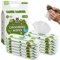 Pogi’s Dog Grooming Wipes – Hypoallergenic Pet Wipes for Paws, Body & Butt – Cleaning & Hydrating, Fragrance Free, 100 Count