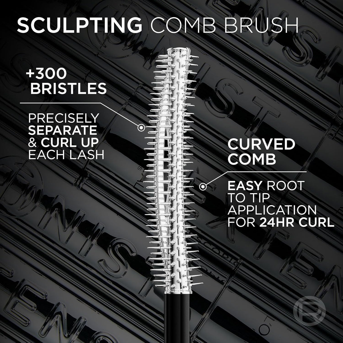 L'Oreal Paris Extensionist Waterproof Mascara, Lengthening, Volumizing, and Curling Formula For a Lash Extension Eye Makeup Look, Waterproof Black