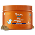 Zesty Paws Dog Multivitamin, Chewable Dog Vitamins and Supplements for Hip & Joints, Skin & Coat, Omega 3 Fish Oil for Dogs- Senior & Puppy Multivitamin- Chicken- 90ct