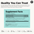 Vital Vitamins Multi Collagen Peptides Capsules for Women & Men - Type I, II, III, V, X Collagen Supplements - Grass-Fed, Non-GMO - 150 Pills