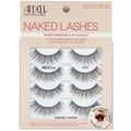 Ardell Naked Strip Lashes 421 Natural Looking False Eyelashes, 4 Pairs | Seamless Blend with Invisiband for Long-Lasting Lightweight Wispy Texture Adds Subtle Volume, Synthetic Hair, Cruelty Free