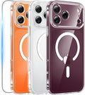 FNTCASE for iPhone 18 Pro Max Case / 17 Pro Max Clear Case Fit for Magsafe