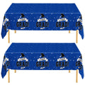 3 Pack Thanksgiving Tablecloths, 108" x 54" Disposable Turkey Table Cloth