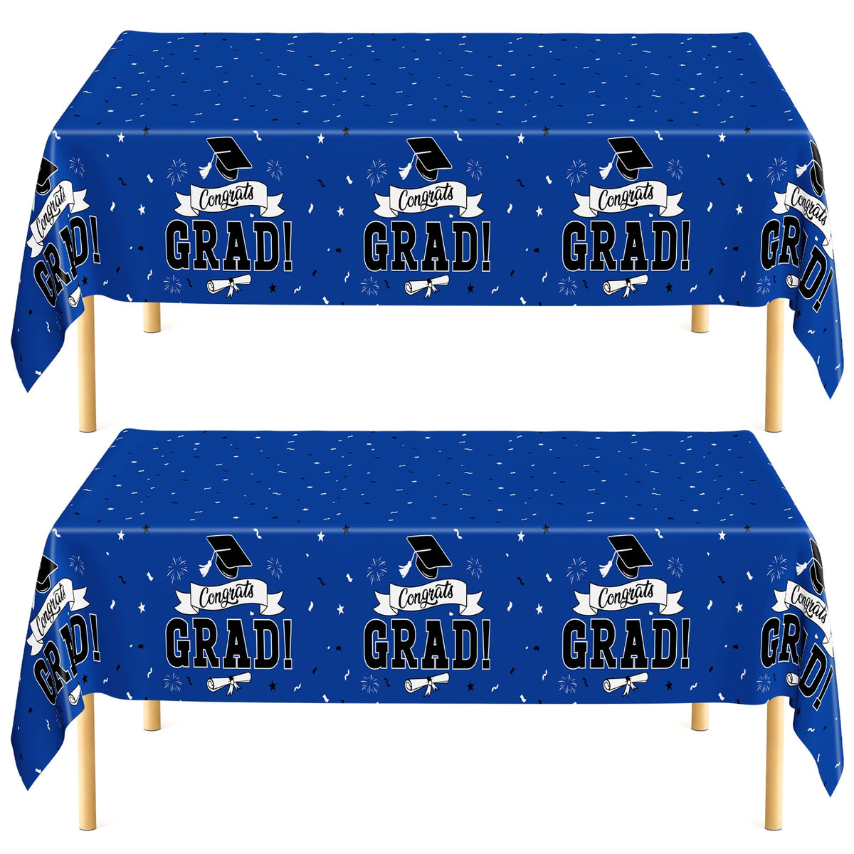 3 Pack Thanksgiving Tablecloths, 108" x 54" Disposable Turkey Table Cloth