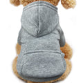 Soft Dog Hoodies for Small Dogs, Warm Fleece Puppy Clothes with Pocket
