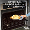 GoodCook Everyday Pie Pan Scratch-Resistant Nonstick Heavy Duty Steel Construction with Wide Rim, 9-Inch, Gray
