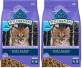 Blue Buffalo Wilderness with Chicken Natural High-Protein Grain-Free Dry Cat Food for Kittens, Real Chicken First, Antioxidant-Rich LifeSource Bits Support Immunity, DHA & ARA for Development, 5 lbs.