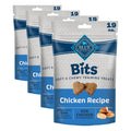 Blue Buffalo Bits Beef Soft & Chewy Dog Treats, Bite-Sized for Training, Made with Real Beef & Enhanced with DHA, Heart-Shaped Dog Treats, Made in the USA with Natural Ingredients, 19 oz.