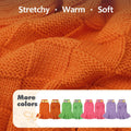 WOYYHO Small Dog Sweater Dress Checkerboard Knitted Princess Pet Dress