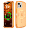 Follaroma Magnetic for iPhone 16 Plus Case, Heavy Duty Phone Cases, Clear
