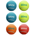 Outward Hound Squeaker Ballz – Squeaky Tennis Balls for Dogs Under 50 lbs, Interactive Dog Toy for Fetch & Training, Medium (2.5"), 4‑Pack