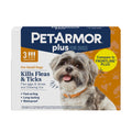 PetArmor Plus Flea & Tick Topical Dogs 45-88 lbs, 6-Month | Ideal for Large Dogs 45-88 lbs; Kills Fleas, Eggs, Larvae, Ticks & Lice; 6-month supply; Waterproof Nose-to-Tail