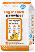 PETKIN Big N Thick PAW Wipes Dog and CAT Wipes