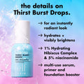 e.l.f. SKIN Thirst Burst Drops, Serum For A Radiant Complexion Instantly & Over Time, Made With Hyaluronic Acid, Vegan & Cruelty-Free