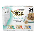 Purina Fancy Feast Gravy Lovers Poultry and Beef Grilled Gourmet Wet Cat Food Variety Pack - (Pack of 30) 3 oz. Cans