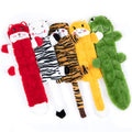 Nocciola Dog Squeaky Toys, 5 PCS Crinkle Plush Dog Toys, No Stuffing Dog Toys for Small Medium Large Dogs, Stuffless Puppy Toys for Boredom