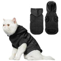 PUPTECK Winter Dog Cat Sweater Coat - Soft Cold Weather Clothes Knitwear for Kitties & Small Dogs Indoor Outdoor Walking Warm, Knitted Classic for Doggies Kitties Girls Boys, Pink M