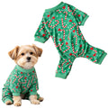 Dog Pajamas Christmas Puppy Onesie Long Sleeve Pets Clothes Jumpsuits PJS