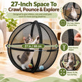 Hamster Ball for Cats, Rolling Cat Playpen Exercise Ball for Outdoors