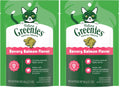 Greenies Cat Treats, Feline Veterinarian-Recommended Adult Natural Dental Cat Treats, Savory Salmon Flavor, 4.6 oz. Pouch