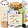 Bible Verse Jar, Read Me When Bible Verses Jar, Christian Gifts for Women | Daily encouragement and prayer, Christian gifts for women, moms, daughters, friends, birthdays, graduation, Christmas