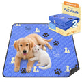 WanpeeGoo Washable Pee Pads for Dogs, Waterproof, 18 x 24 in, 4 Pack, Gray | Super Absorbent, Waterproof and Non-Slip; Washable, Reusable Dog Pads for Crates, Playpens, Floors, Furniture and Travel