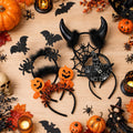 6 PCS Halloween Headbands for Women, Halloween Headpiece for Party Cosplay
