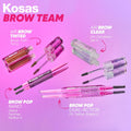 Kosas Brow Pop Nano Ultra-Fine 1mm Eyebrow Pencil with Spoolie, Taupe | Ultra-fine 1mm brow pencil with a spoolie to create precise, hair-like strokes for natural-looking definition.
