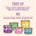Weruva Cats in The Kitchen, Kitchen Cuties Variety Pack, Wet Cat Food, 3.2oz Can (Pack of 12)