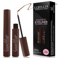 Luxillia Magnetic Eyeliner for Magnetic Eyelashes, Upgraded Strongest Hold, Most Natural Look, Waterproof, Smudge Proof Liquid Liner in Black