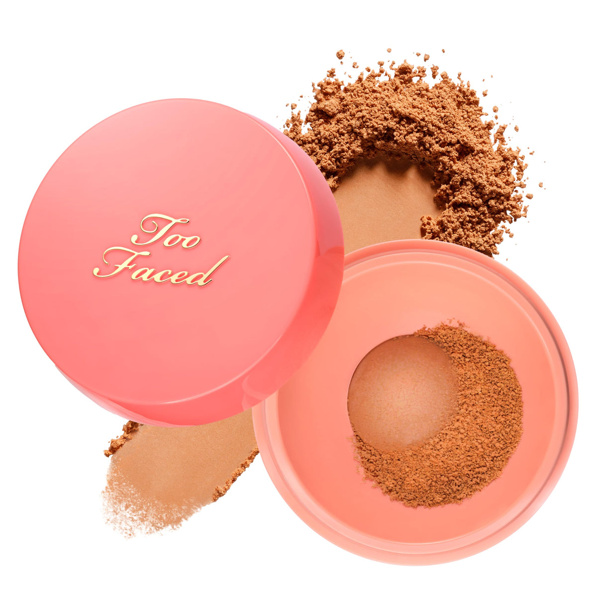 Too Faced Peach Perfector Loose Setting Powder | Translucent, Light Weight, Setting Powder Makeup for Oil Control & Shine Free Finish