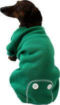 Midlee Green Dog Pajamas (Medium)