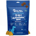 Zesty Paws Dog Multivitamin, Chewable Dog Vitamins and Supplements for Hip & Joints, Skin & Coat, Omega 3 Fish Oil for Dogs- Senior & Puppy Multivitamin- Chicken- 90ct