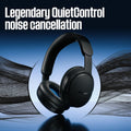 Bose QuietComfort Headphones (2nd Gen) - Wireless Headphones, Active Over Ear Noise Cancelling and Mic, Immersive Audio, USB-C Charging and Lossless Audio, Up to 24 Hours of Play time, Rosewood Mauve