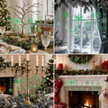Crystal Ornaments for Christmas Tree Winter Wonderland Decorations
