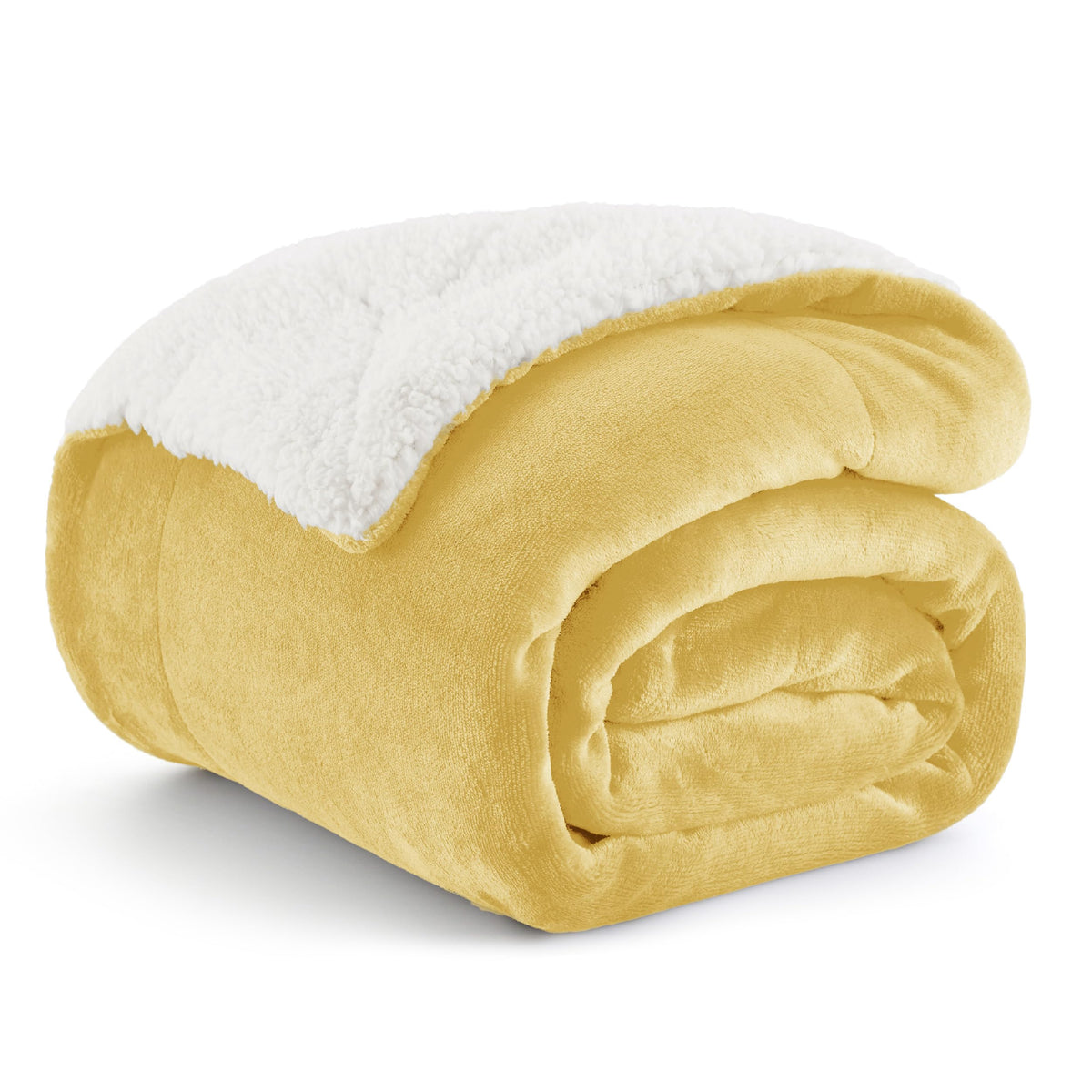 Bedsure GentleSoft Sherpa Fleece Throw Blanket for Couch, Non-Heated, Thick and Warm Throw for Women and Men, Soft Fuzzy Plush Weight Blanket for Winter, Navy, 50x60 Inches