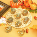 Turkey Napkin Rings Set of 12 Thanksgiving Gold Napkin Holders