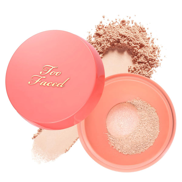 Too Faced Peach Perfector Loose Setting Powder | Translucent, Light Weight, Setting Powder Makeup for Oil Control & Shine Free Finish
