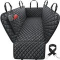 URPOWER Hard Bottom Dog Car Seat Cover for Pets 100% Waterproof Seat Cover Hammock 600D Heavy Duty Scratch Proof Nonslip Durable Back Seat Covers for Cars Trucks and SUVs