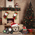 Frienda 3 Pcs Christmas Dog Pajamas,Snowman Pattern,S (fit 3.3-5.5lbs