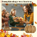 Sliner Pumpkin Charcuterie Board Wooden Fall Serving Platter Tray Dishes